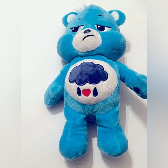 Care Bears Grumpy Bear 10" Plush - Unlock The Magic - Blue - EUC - Picture 1 of 7